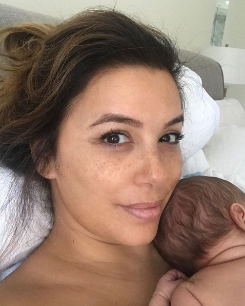 *Desperate Housewives* alum Eva Longoria gave birth to [her first child, Santiago Enrique Baston](https://www.nowtolove.com.au/parenting/celebrity-families/eva-longoria-baby-boy-49255|target="_blank") in June. Eva and her husband, Jose, stated: "We are so grateful for this beautiful blessing."