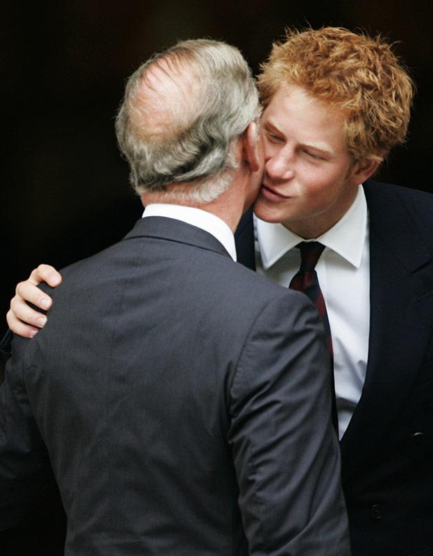 In fact, a kiss between loved ones is a language the royals love speaking.