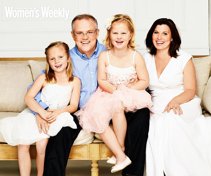 After a decade of failed fertility treatments, Scott and Jenny Morrison say their daughters, Abigail and Lily are "Gods plan".