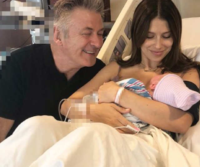 60-year-old actor, [Alec Baldwin became a father for the sixth time](https://www.nowtolove.com.au/parenting/celebrity-families/alec-and-hilaria-baldwin-welcome-fourth-baby-48480 |target="_blank") in May this year when he and his wife Hilaria Baldwin welcomed a new son, Romeo Alejandro David Baldwin to the world. The pair also share Leonardo Ángel Charles, 20 months, Rafael Thomas, 2½, and Carmen Gabriela, 4½. Alec is also dad to 22-year-old daughter Ireland Baldwin, from his previous marriage to actress Kim Basinger. *Image: Instagram/HilariaBaldwnin.*