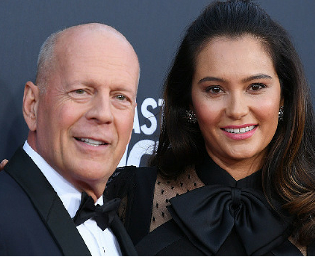 *Die Hard* actor, Bruce willis became a dad for the fifth time at age 60 when he and wife Emma Heming welcomed baby girl, Evelyn Penn in May 2014. The pair also have a daughter Mabel Ray, and Bruce has [daughters Rumer, Scout, and Tallulah](https://www.nowtolove.com.au/news/viral-news/rumer-willis-broadway-debut-as-chicagos-roxie-hart-30062 |target="_blank") with ex-wife Demi Moore. *Image: Getty.*