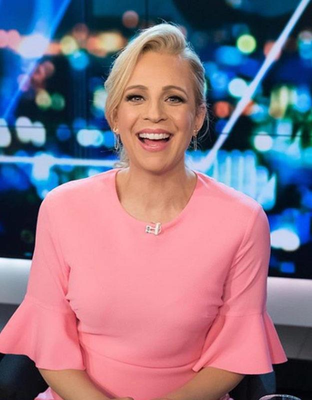 Carrie loves wearing Australian designers, this candy pink dress is from local label [By Johnny](https://www.byjohnny.com.au/shop/products/willow-bias-tee-dress/candy-pink|target="_blank"|rel="nofollow"), available for $330. 