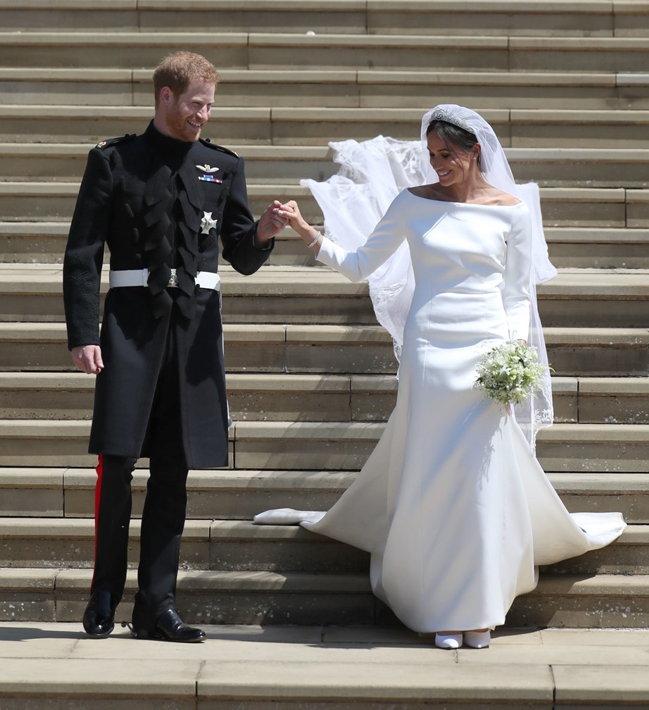 Duchess Meghan's wedding dress designer, Givenchy, sparked an online shopping frenzy.