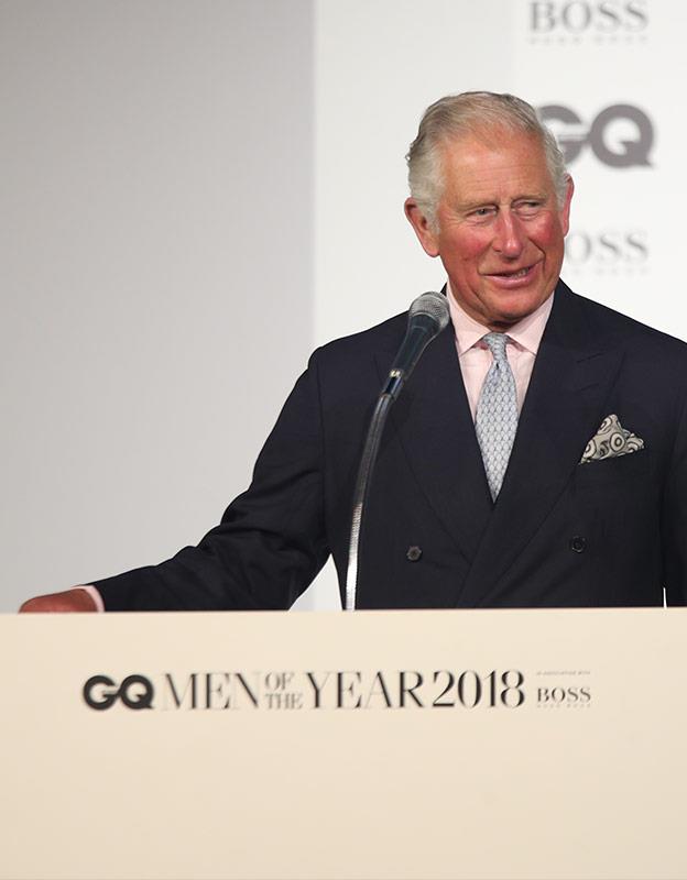 Heir to the throne and GQ's man of the year: All in a day's work for Prince Charles.