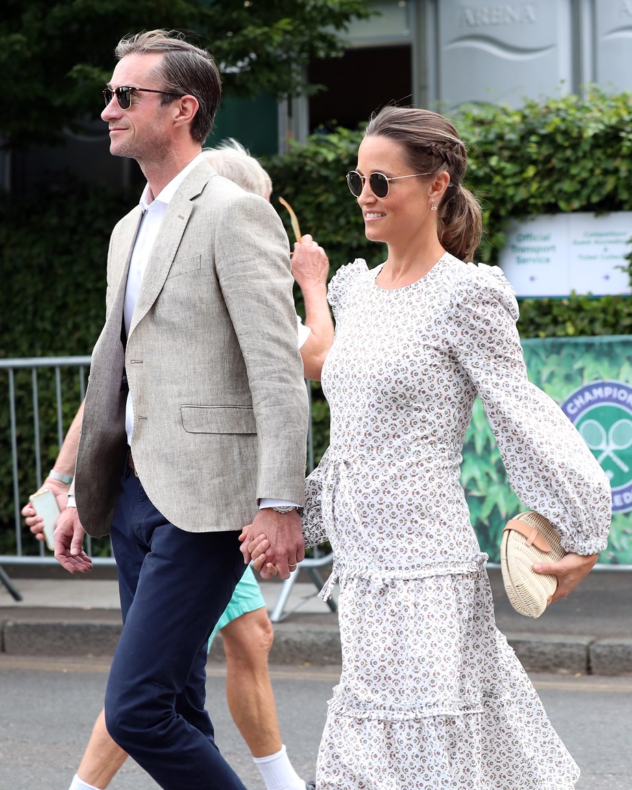 Pippa and her husband James Matthews are expecting their first child in October.