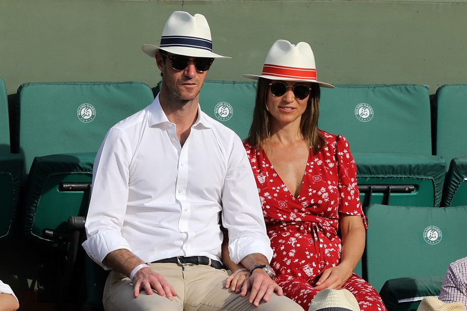 Duchess Catherine's sister has nailed the maternity style stakes.