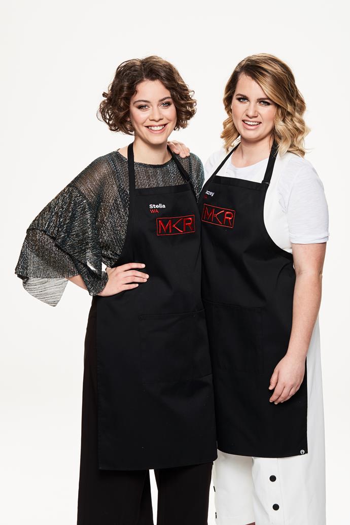 Jazzey Rooney (right) was also linked to Henry though she revealed, "I still get messages from people who didn't get the memo that nothing happened and we're not together." *(Image: Channel Seven)*