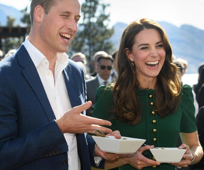 Prince William and Duchess Catherine are fans of Japanese cuisine.