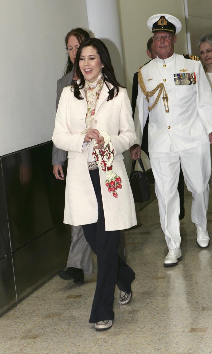 **February 2005, Sydney**
<br><br>
Back on home soil, the Princess clearly felt comfortable to casual things up.