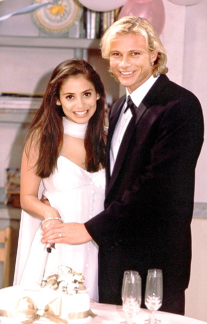 **BETH & BRAD (1992-1994)**

**Their relationship echoed Scott and Charlene's and we loved them for it.**

Tomboy Beth Brennan (Natalie Imbruglia) and larrikin Brad Willis (Scott Michaelson) were meant for one another, but their romance was rocky. First, Brad's affair with Lauren (Sarah Vandenbergh) was exposed on their wedding day. Then, Beth fell for older man Phil (Ian Rawlings). But fate drew the two back together and they wed – and left for a new life in Perth.