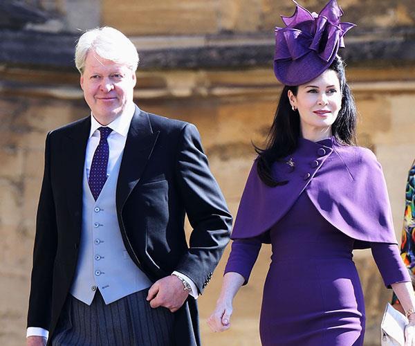 It's an unspoken rule that the bigger your hat, the higher your social status. And that seemed to be the case for Charles Spencer's wife Karen when she stepped out in this extravagant creation at Prince Harry and Meghan Markle's wedding in May.