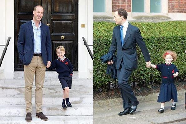 The two royal tots attend the same school in London!