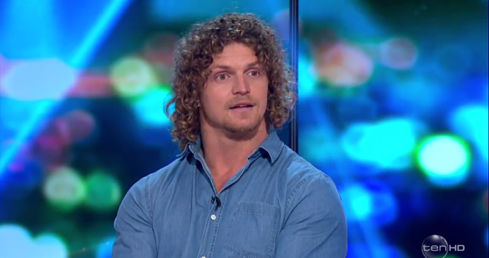 Nick has defended himself on *The Project* saying the experience put him in a low mental state. *(Image: Network Ten)*