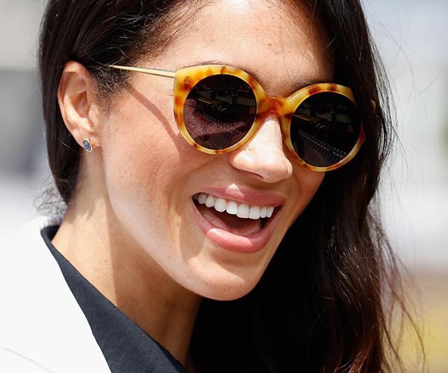 Her Illesteva tortoiseshell shades were also a necessary addition during the sunny event. *(Image: Getty Images)*