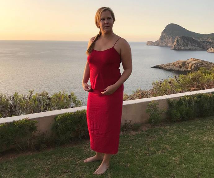 No fake pregnancy this time. *(Image: Instagram @amyschumer)*