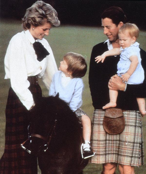 **He's just dad at the end of the day:** Prince of Wales, future King of England, heir to the throne... Prince Charles has many titles but being a father will always come first. *(Image: Getty)*