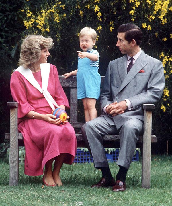 **A doting double act:** Diana and Charles would do anything for their boys.
