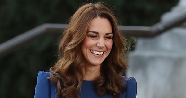 Glowing Duchess Catherine steps out in another recycled dress ...