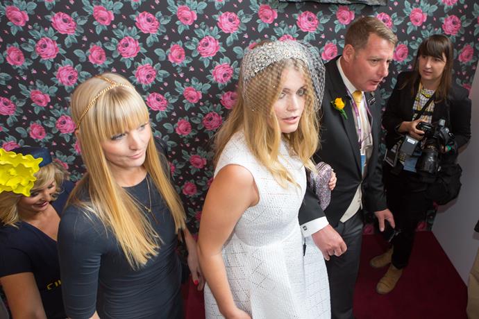 Lady Kitty Spencer at Melbourne Cup in 2015.