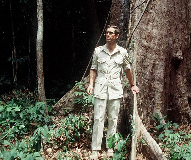 Has anyone rocked a safari suit as well as Prince Charles, pictured here during a visit to Cameroon in 1990? We think not! *(Images: Getty)*