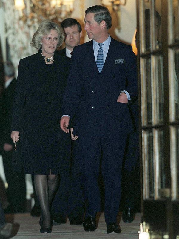 Prince Charles and Duchess Camilla on their first official date. *(Image: Getty Images)*