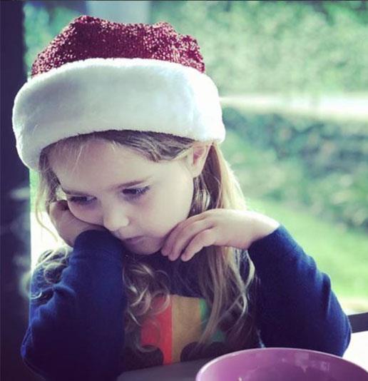 Sometimes waiting around for Santa to visit can become quite tedious, right Betty Campbell? "Ugh. How long until Christmas Daddy?" [David Campbell](https://www.nowtolove.com.au/tags/david-campbell|target="_blank") penned alongside this adorable snap of his daughter. *(Image: @davidcampbell73 Instagram)*