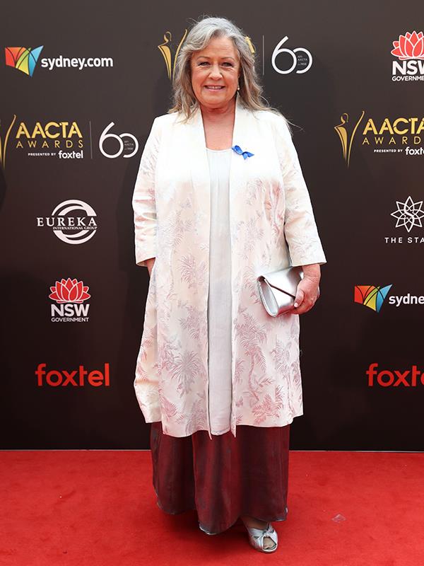 Noni Hazlehurst is up for the Best Supporting Actress AACTA Award for her role in *Ladies in Black*. *(Image: Getty)*