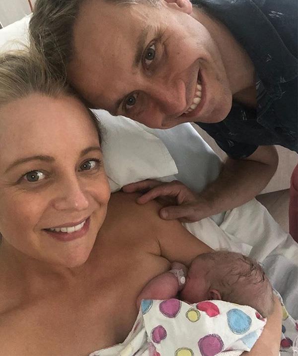 Too cute! Carrie and her partner Chris Walker welcomed an adorable baby girl in December. *(Image: Instagram / @bickmorecarrie)*