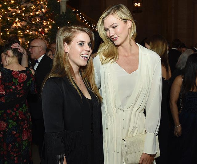 Beatrice catches up with supermodel Karlie Kloss. *(Image: Getty)*