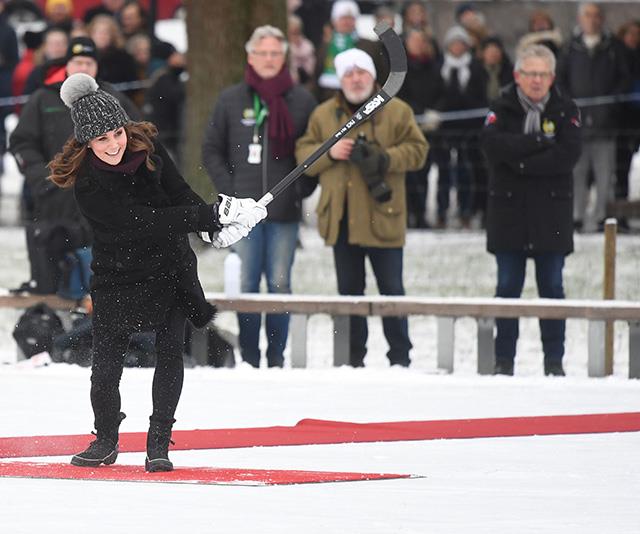 William and Kate's [royal tour of Sweden and Norway](https://www.nowtolove.com.au/royals/british-royal-family/prince-william-and-duchess-kate-visit-norway-and-sweden-44603|target="_blank") in January and February, was filled with candid moments, and Chris was there to capture it all. Pregnant Kate's attempt at bandy, a sport combining elements of hockey and football, made for some golden content for Chris as he snapped away. *(Image: Chris Jackson / Getty Images)*