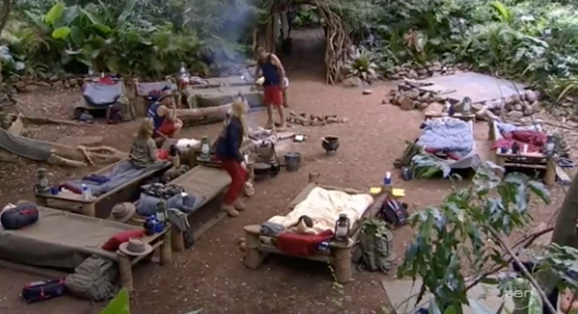 Parts of the campsite might well be modified on the reality TV show. *(Image: Network 10)*