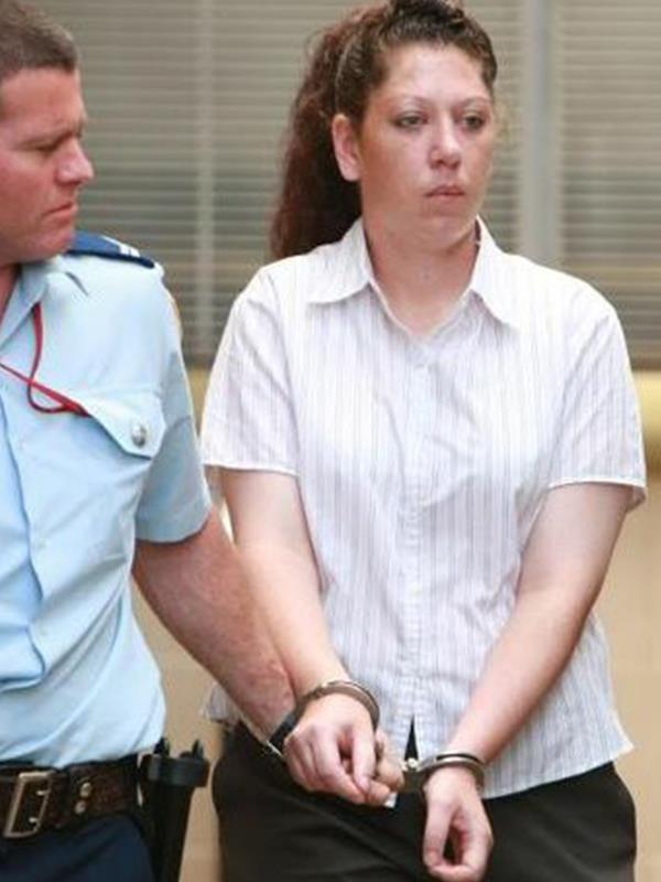 The mum-of-three stuffed her son's body in a suitcase and then dumped it in a pond. *(Image: supplied)*