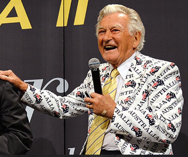 Bob Hawke was as comfortable sculling a beer or telling a rude joke as he was debating policy and meeting foreign dignitaries. *(Image: Getty Images)*