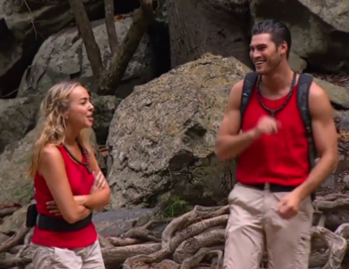Is that love we see in the jungle air? *(Image: Network Ten)*