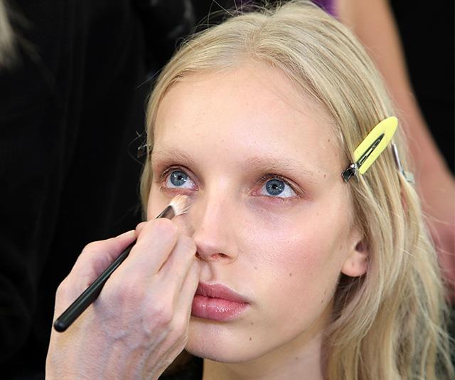 The new trend has been a backstage staple in fashion shows for years. *(Image: Getty)*