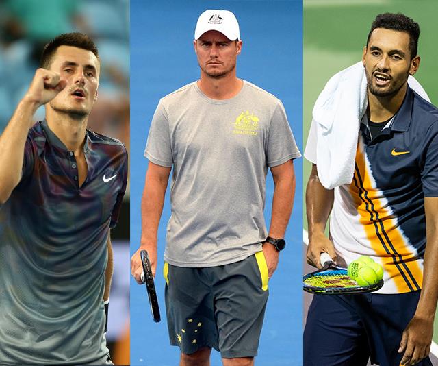 It's an on and off-court showdown for Australia's tennis bad boys. *(Images: Getty Images)*