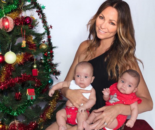 The year before their birth, Tania's Christmas wish was for a baby, and she must have wished really hard because she got TWO!