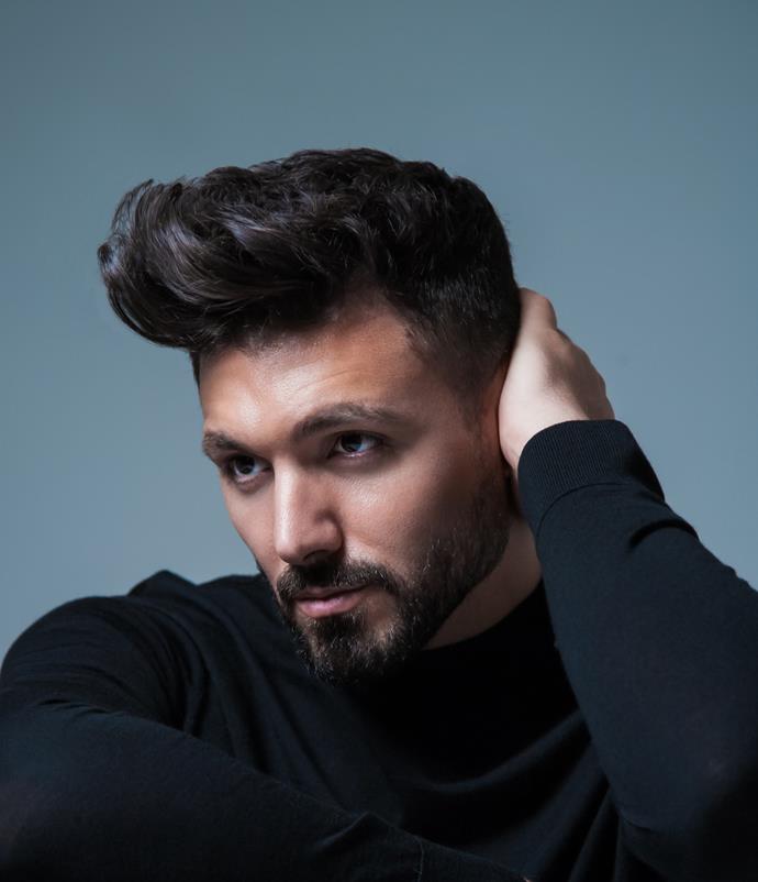 **Alfie Arcuri**
<br><br>
He won *The Voice Australia* in 2016, and now he's ready to take on the Eurovision: Australia Decides stage.
<br><br>
"It's an honour to be involved in a competition that celebrates and embraces music and diversity... and to take this journey alongside such amazing Australian talents is truly incredible!" he says. "There's always something special about the first - scary but exciting!"
