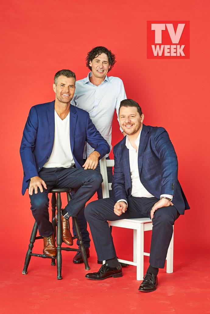 *My Kitchen Rules* judges Pete Evans, Manu Feildel and Colin Fassnidge.