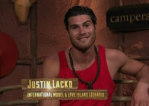 I'm A Celeb star Justin Lacko may have gone too far on the show. *(Image: Network Ten)*