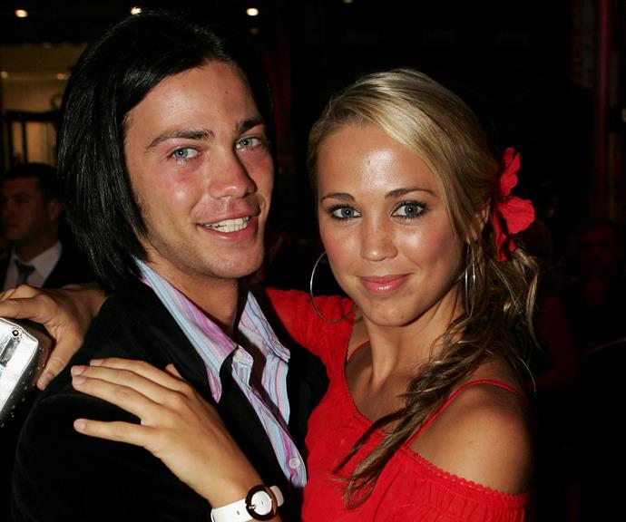 Michael Miziner and Bec Cartwright on DWTS in 2004. *(Image: Getty)*