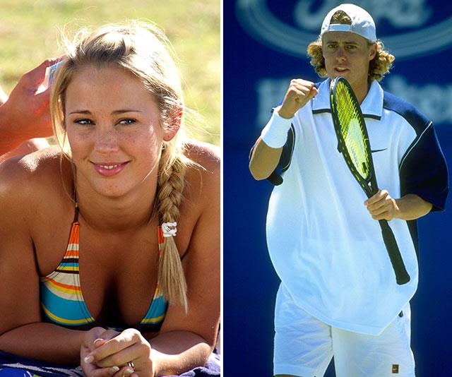 Young love: Their paths first crossed when they were baby-faced teenagers at a charity tennis game in 1999 but they didn't begin dating until six years down the track. *(Both images: Getty)*