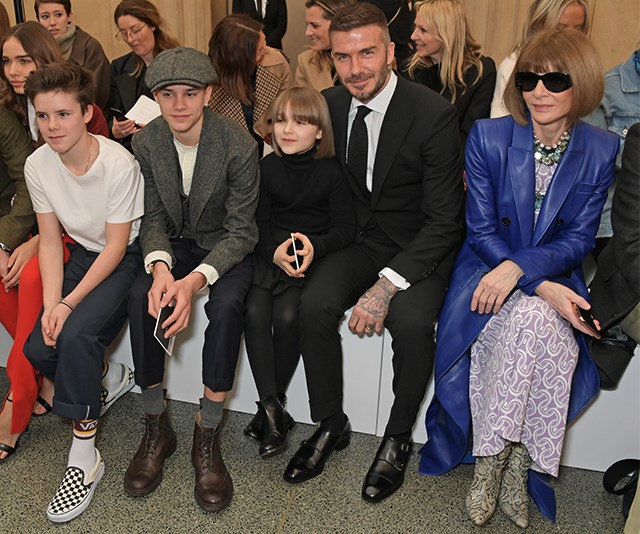 Harper Beckham and Anna Wintour's twinning moment | Now To Love