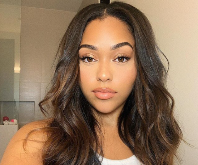 Khloé has allegedly called the relationship off after rumours began circulating that Tristan cheated with Kylie Jenner's BFF, model Jordyn Woods. *Image: Instagram/JordynWoods*