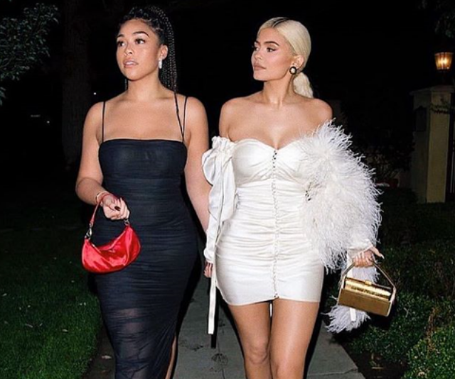 As Kylie Jenner's BFF, Jordyn Woods is a close friend of the Kardashians, even having modelled for Khloé's Good American clothing line. *Image: Instagram/JordynWoods*