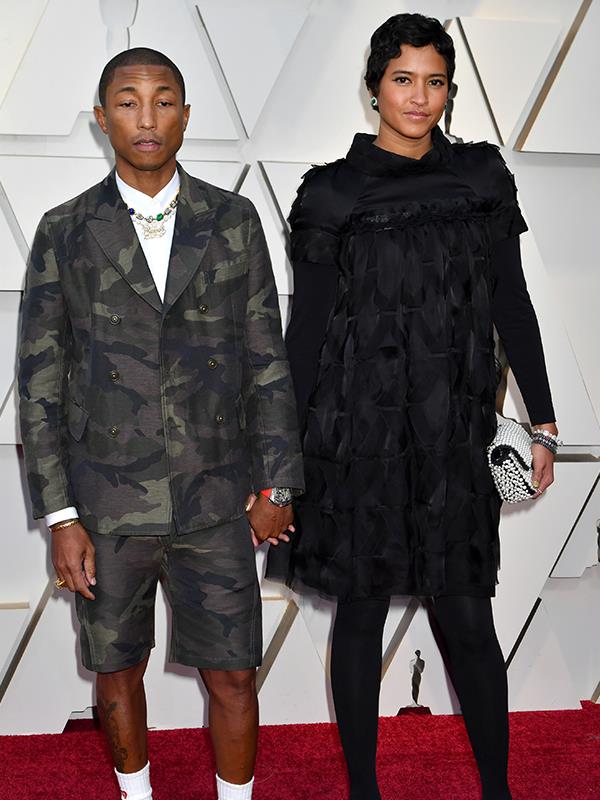 He's music to our ears, and Pharrell Williams and wife Helen Lasichanh are the image of cool, calm and collected.