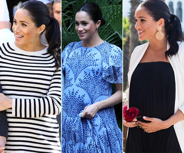 Meghan wore three different stunning outfits in one day alone during her royal tour of Morocco! *(Image: Getty)*