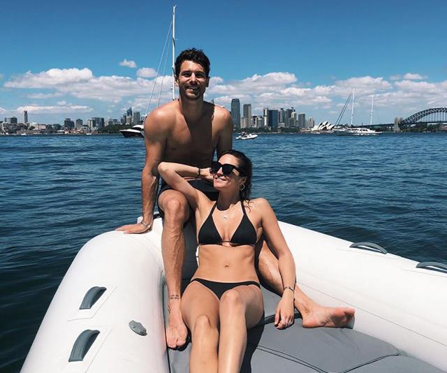 The Sydney skyline never looked so good...oh hey you two!