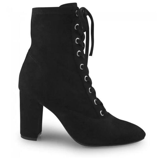 Shiloh Black Suede Lace Up boots, [available from Wittner](https://www.wittner.com.au/shiloh-ankle-boot-black.html|target="_blank"|rel="nofollow"), $100. *(Image: Wittner)*