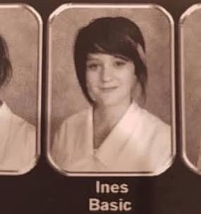 Ines Basic's high school photo. *(Source: Supplied)*